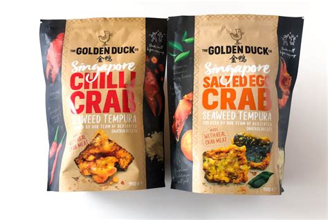 The Golden Duck Co’s New Chilli Crab & Salted Egg Crab Seaweed Tempura ...