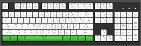 Max Keyboard ANSI Layout Custom Color Cherry MX Keycap Set