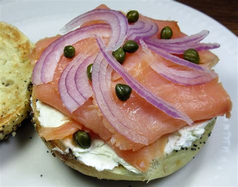 NYC Deli Style Bagel Lox & A Schmear | Schmear recipe, Deli food ...