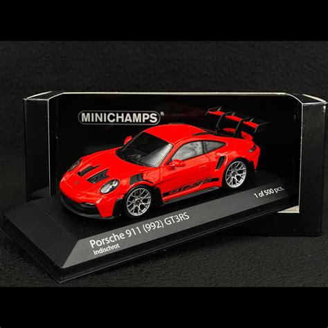 Porsche 911 GT3 RS Type 992 2023 Lava Orange 1/43 Minichamps 410062102