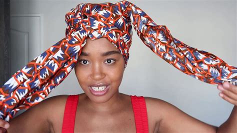 Doek on Fleek - how i tie my doek! - YouTube