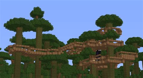 Survival Jungle Treehouse. Been playing this world for weeks : Minecraft