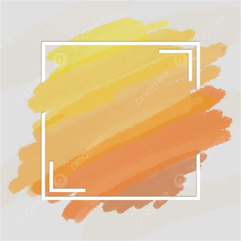 Orange Brush Strokes With Border Background, Orange Gradient, Strokes ...