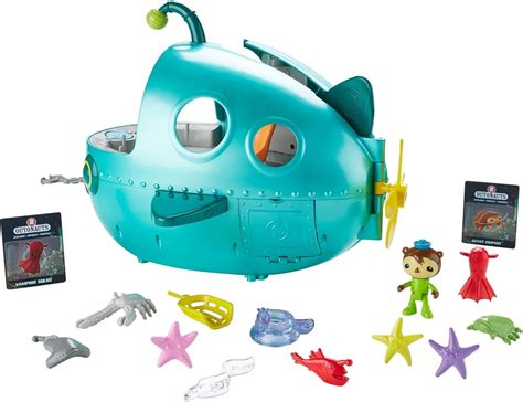 Amazon.com: Fisher-Price Octonauts Gup-A Deluxe Playset,Sea Green,12 ...