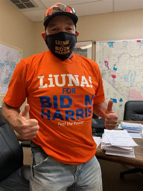 LIUNA Biden-Harris T-shirts Available - Laborers Union Local 169