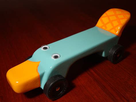 Perry the Platypus - Pinewood Derby Car | Perry the Platypus… | Flickr