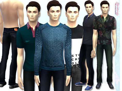 For Him, Casualwear Set by Simsimay at TSR » Sims 4 Updates