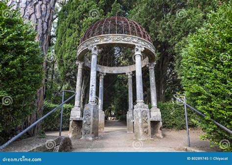 Villa Cimbrone Gardens in Ravello Italy Stock Image - Image of scenic ...