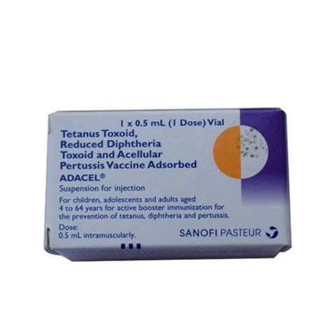 Adacel Vaccine at Rs 960/piece | Pertussis Vaccine | ID: 14070838688