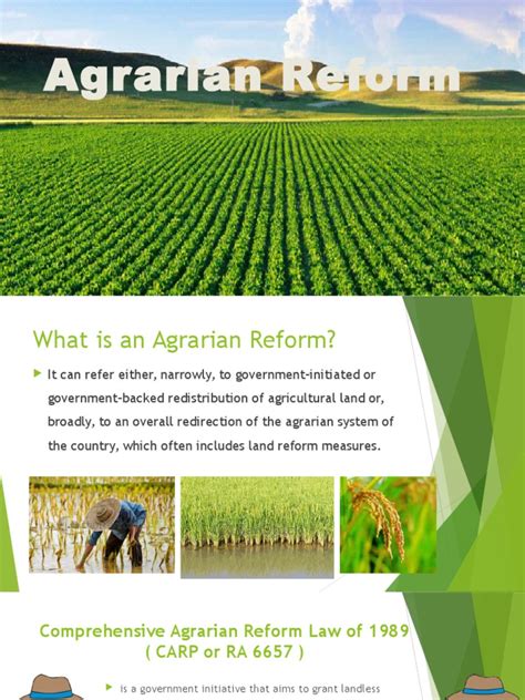 Comprehensive Agrarian Reform Program or RA 6657 | Land Management ...