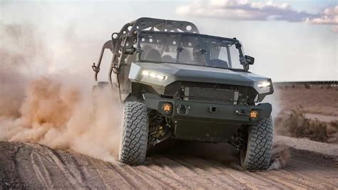 GM Puts eCrate Electric Powertrain In One-Off Military ISV