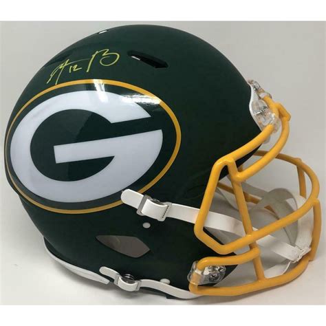 Aaron Rodgers Signed Green Bay Packers AMP Full-Size Authentic On-Field ...