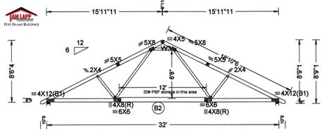 Pole Barn Roof Truss Designs - Tam Lapp Construction LLC