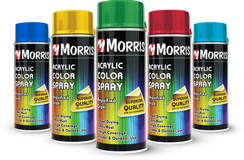 MORRIS Acrylic Color Sprays for Professionals