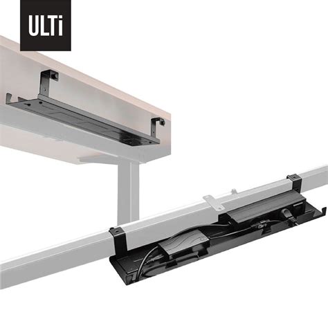 ULTi Cable Management Tray Organizer, Under Desk Power Strip Holder ...