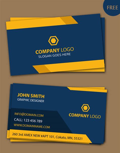 business card psd templates