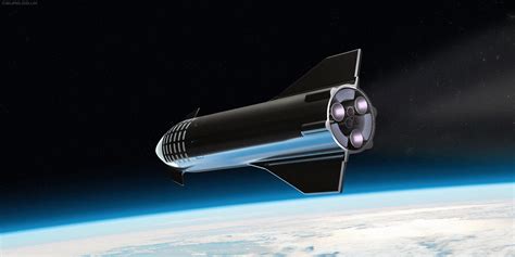 Renders of SpaceX new Starship & Super Heavy design by Charlie Burgess ...