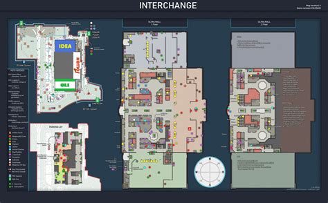 Interchange Map Tarkov 2021 Exits 3 Best Pmc Escape From Tarkov Maps ...