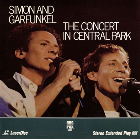 Simon & Garfunkel - The Concert In Central Park (1992, CLV, Laserdisc ...