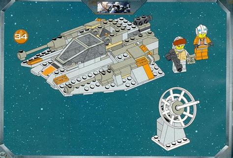 LEGO Snowspeeder Instructions 7130, Star Wars | Lego star wars sets ...