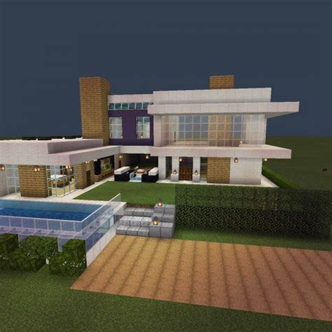 Minecraft Modern House Step By Step - Margaret Wiegel