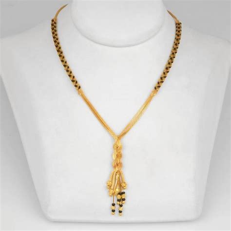 Gold Mangalsutra Designs From Waman Hari Pethe ~ South India Jewels