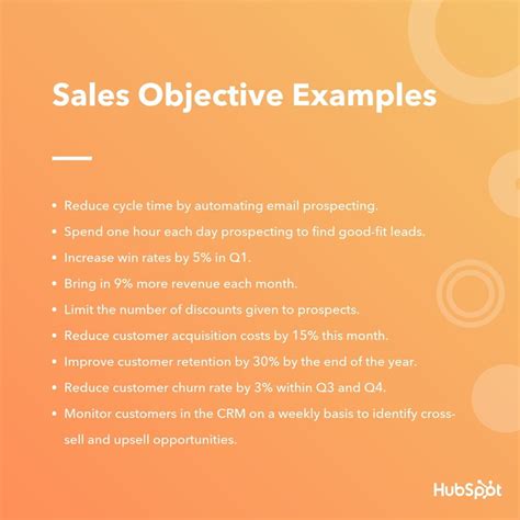 The 9 Most Important Types of Sales Objectives [+Examples] | Types of ...