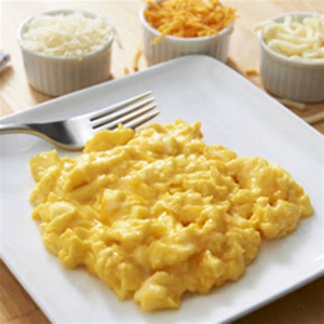 Fluffy Scrambled Eggs-Cheesy Style Recipe | Yummly | Recipe in 2020 ...