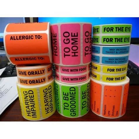 Veterinary Labels, Size: 20 Mm - 12 Inches at Rs 0.2 in Ghaziabad | ID ...