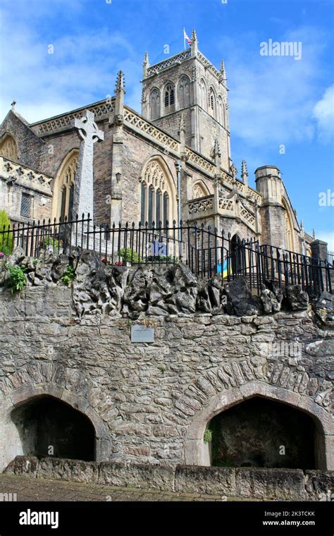 Axbridge Church Wells, Somerset, England, UK Stock Photo - Alamy