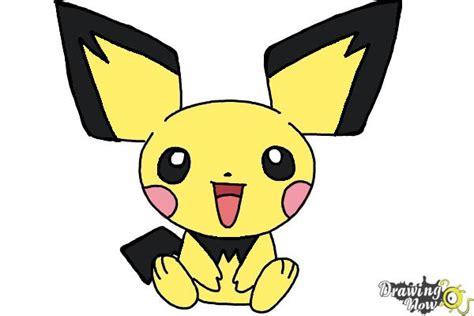 How to Draw Pokemon - Pichu