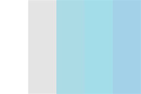 Common Icewing White, Silver, And Blues Color Palette | Blue colour ...