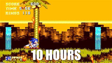 Sonic 3 - Angel Island Zone Act 2 Extended (10 Hours) - YouTube