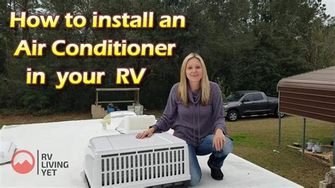 How to install an RV Air Conditioner |It's easier than you think| 2021 ...