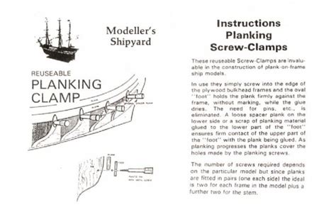 Planking Tips For Building a Model Ship Model Boats Building, Old ...