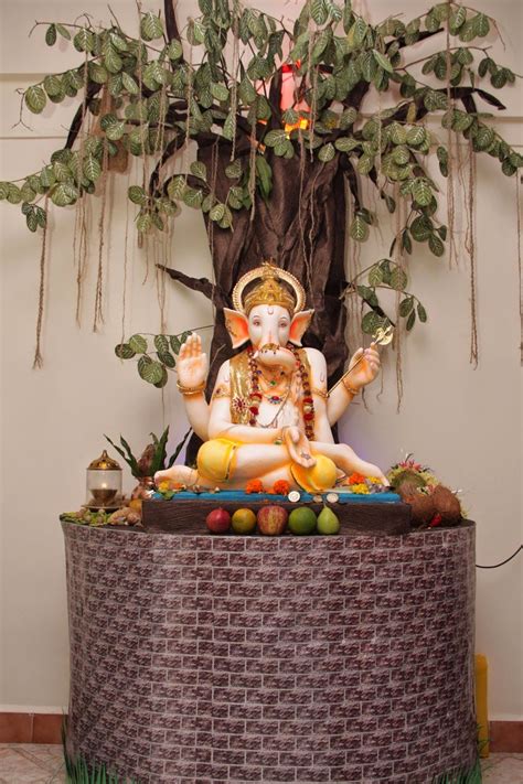 Homemade Ganpati Decoration Ideas At Home