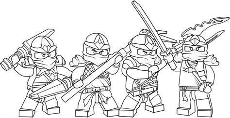 30 Free Printable Lego Ninjago Coloring Pages