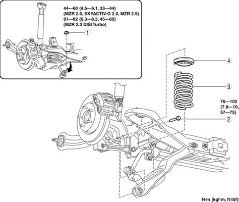 2008 Mazda 3 Rear Suspension Diagram - Mazda Cars