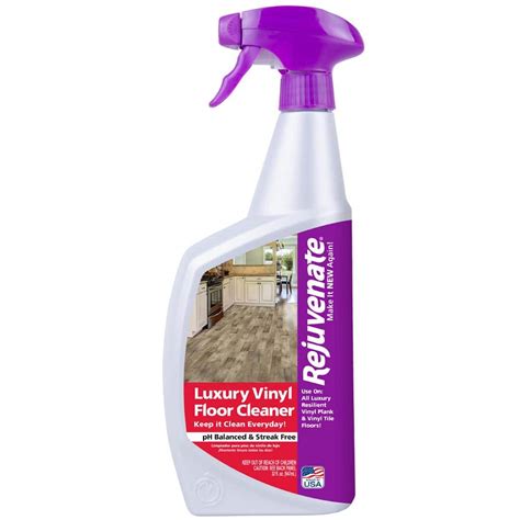 Rejuvenate 32 oz. Luxury Vinyl Floor Cleaner-RJ32LVFC - The Home Depot