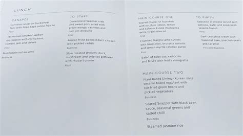 Qantas launches new inflight menus [2023] - Point Hacks