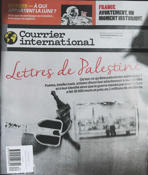 Buy COURRIER INTERNATIONAL from Magazine Supermarket