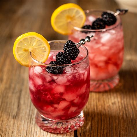 Fruity Blackberry Bramble Cocktail - Sidewalk Shoes