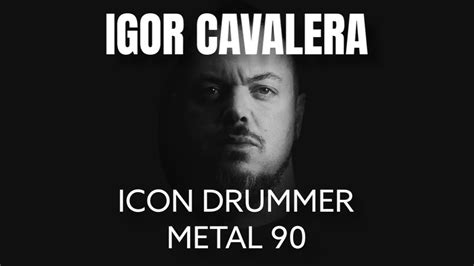 IGOR CAVALERA ICON DRUMMER METAL 90AN - YouTube