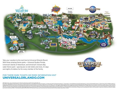 Universal Studios Florida Map 2016 - Map