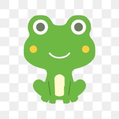 Green Frog White Transparent, Cute Green Cartoon Frog, Frog Clipart ...