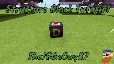 Bedrock Structure Block Tutorial - Minecraft Bedrock 1.14 - YouTube