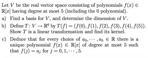 linear algebra - Vandermonde matrix unique solution to polynomial ...