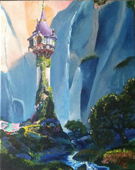 Tangled - Rapunzel's Tower by Nightsevera on DeviantArt