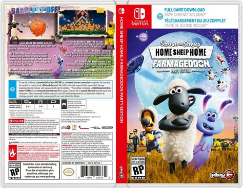 Shaun the Sheep Home Sheep Home: Farmageddon Party Edition - Nintendo ...