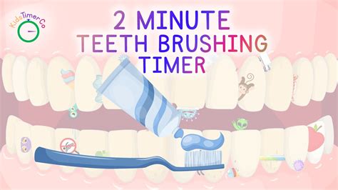 2 Minute Teeth Brushing Timer - Kids Visual Timer - YouTube